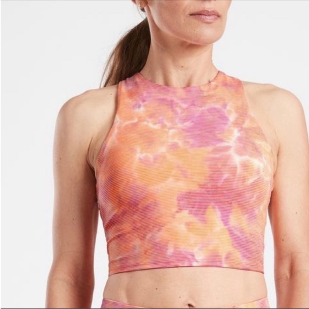 Athleta Conscious Textured Crop Tank
